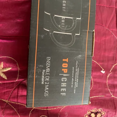 Lot de 2 mugs top chef 